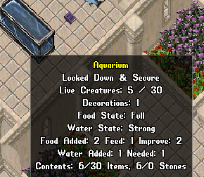Status do Aquarium