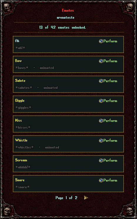 Emotes
