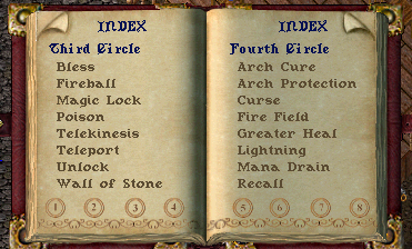 Abrindo o spellbook