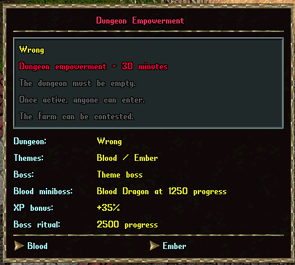 Dungeon Empowerment